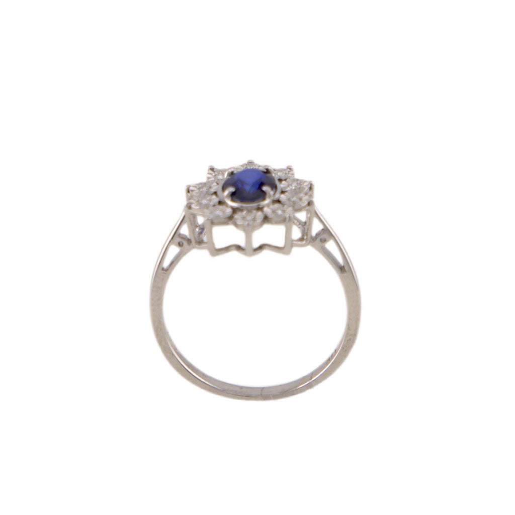 Diamond & Sapphire Ring