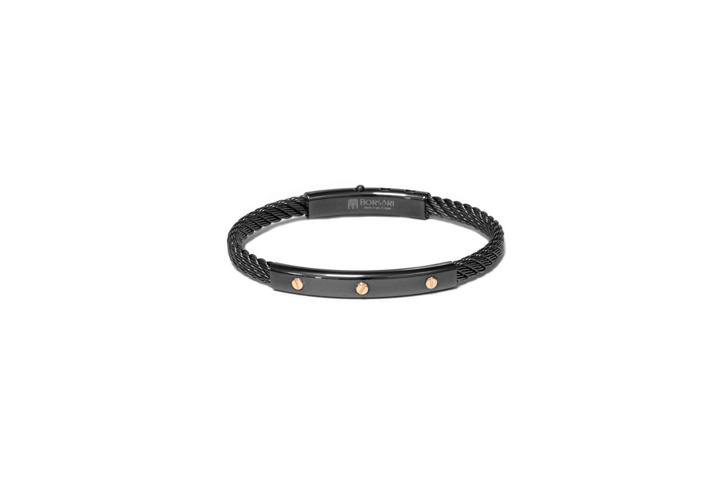 Stainless Steel & Gold Bracelet