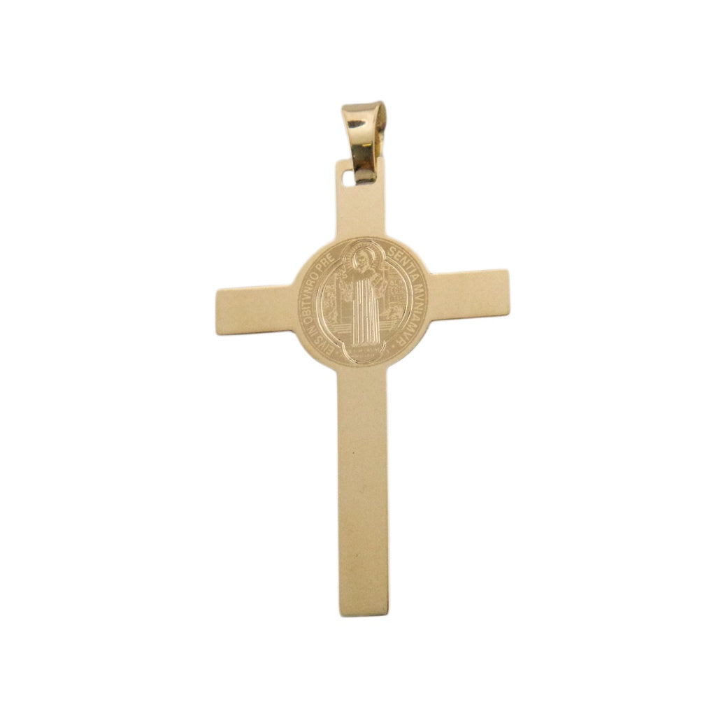 Bicolor Cross Pendant