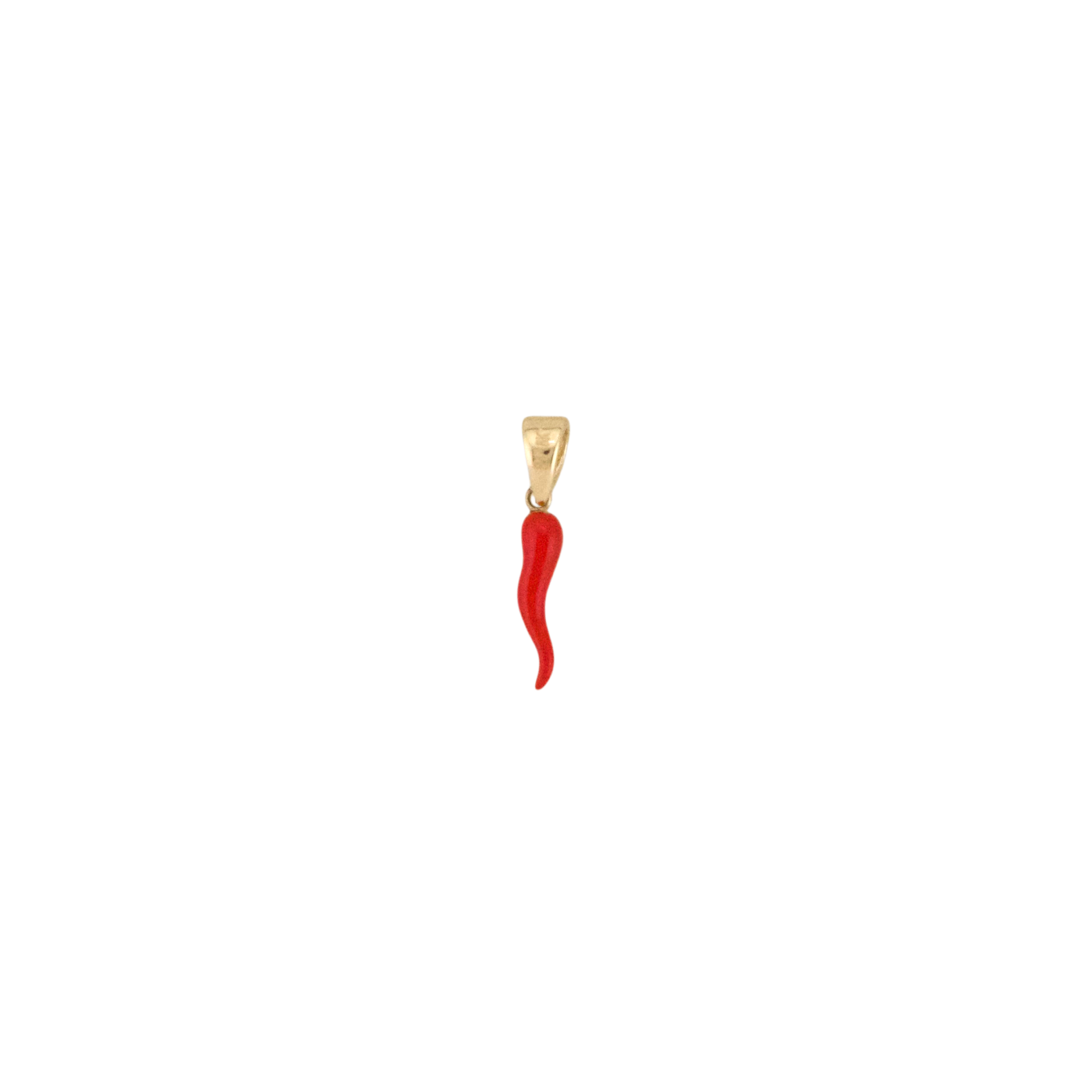 Small Red Corniccello Pendant