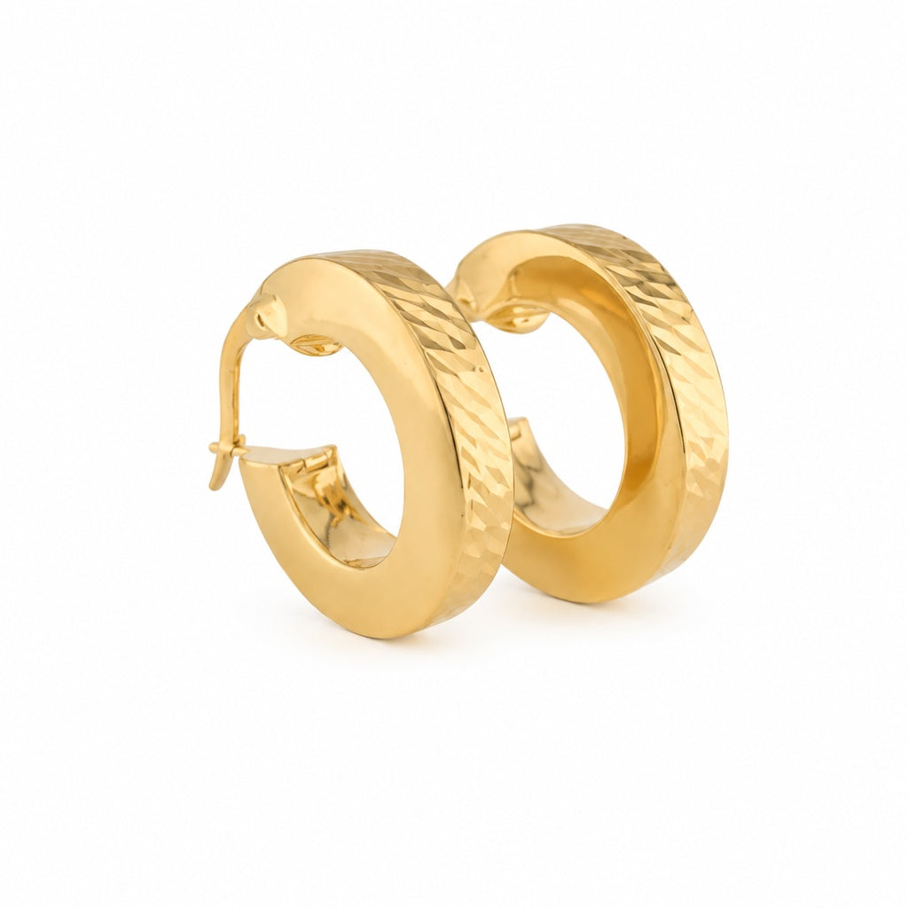 Fancy Hoops Earrings