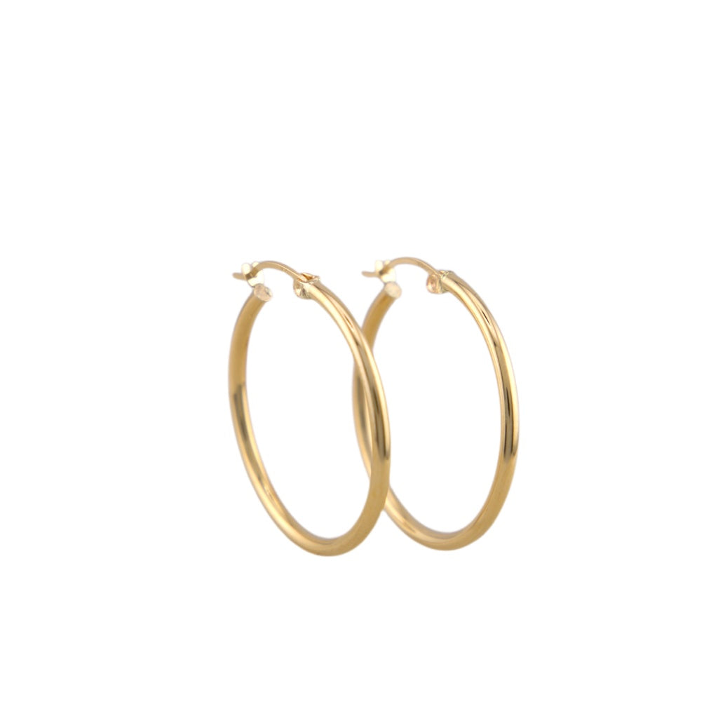 Plain Hoops Earrings