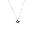 Sapphire Diamond Necklace