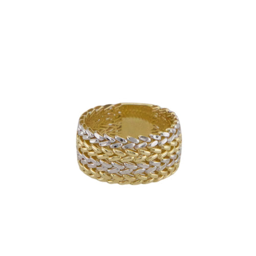 Bicolor Big Ring