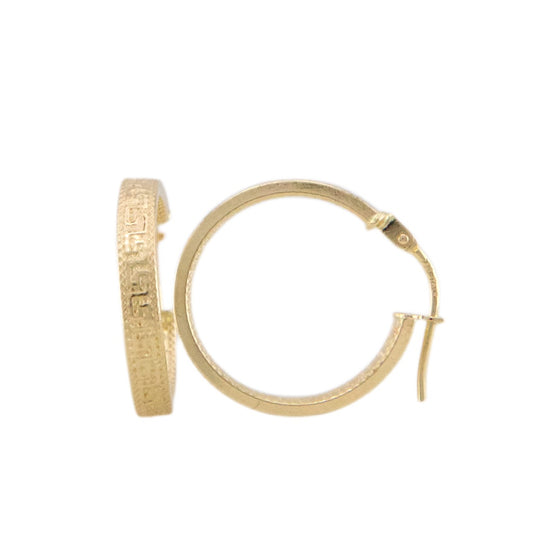 Fancy Hoops Earrings