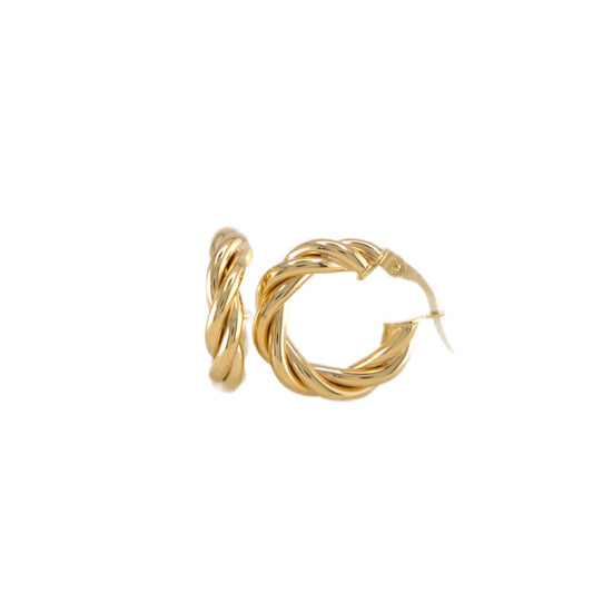 Twisted Hoops Earrings