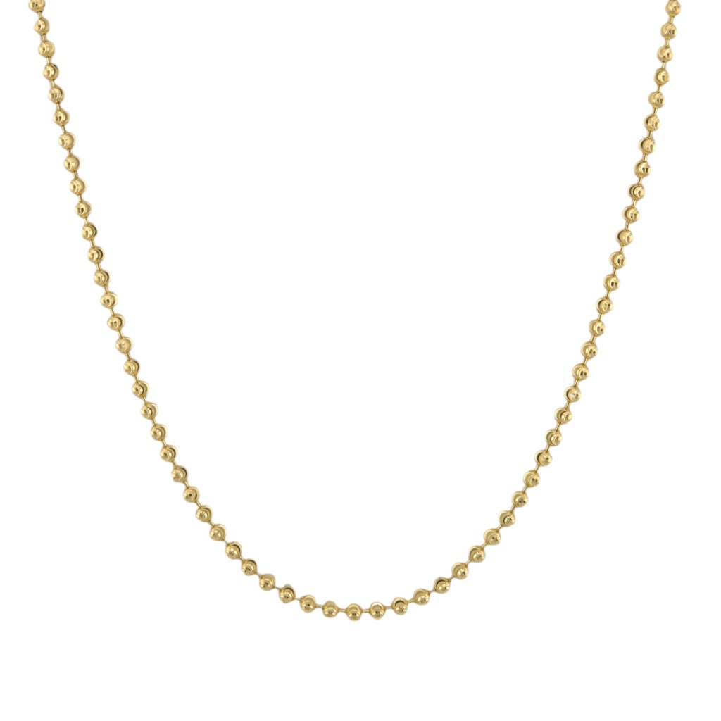 Diamond Cut Balls Chain