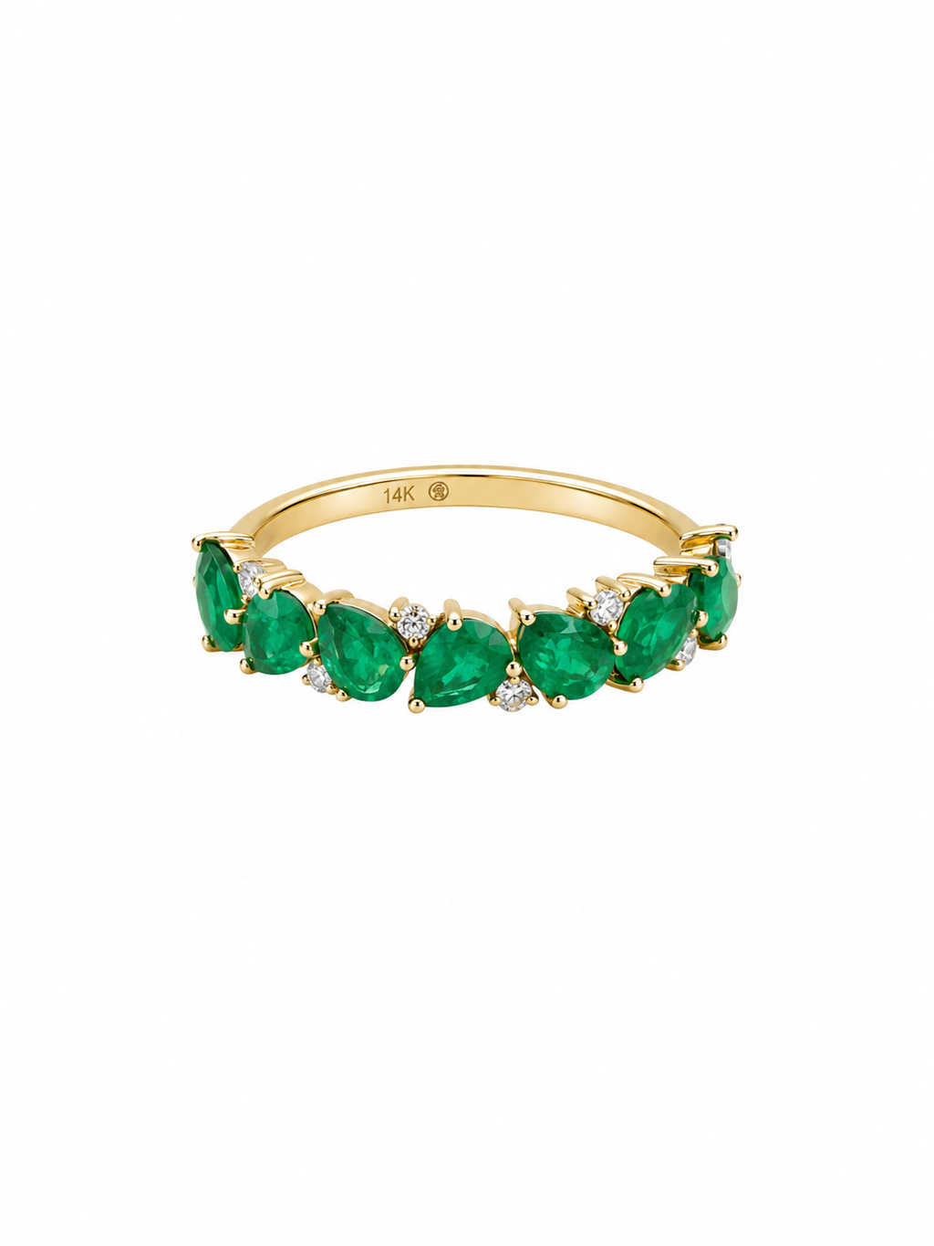 Emerald & Diamond Ring