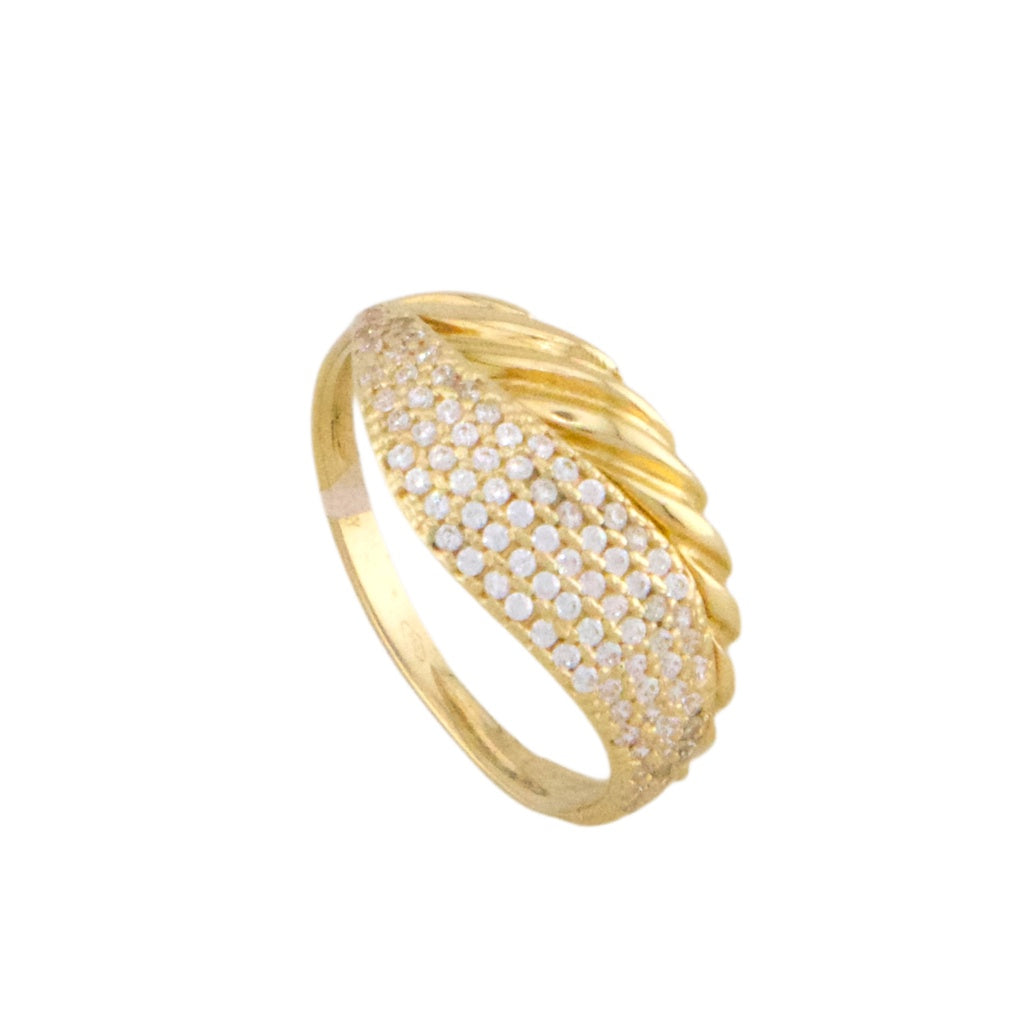 Palm Zirconia Ring