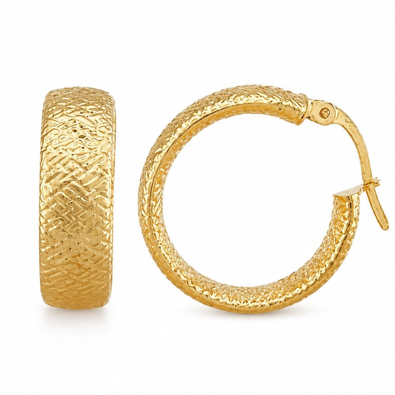 Fancy Hoops Earrings
