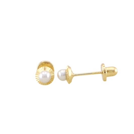 Pearl Stud Earrings