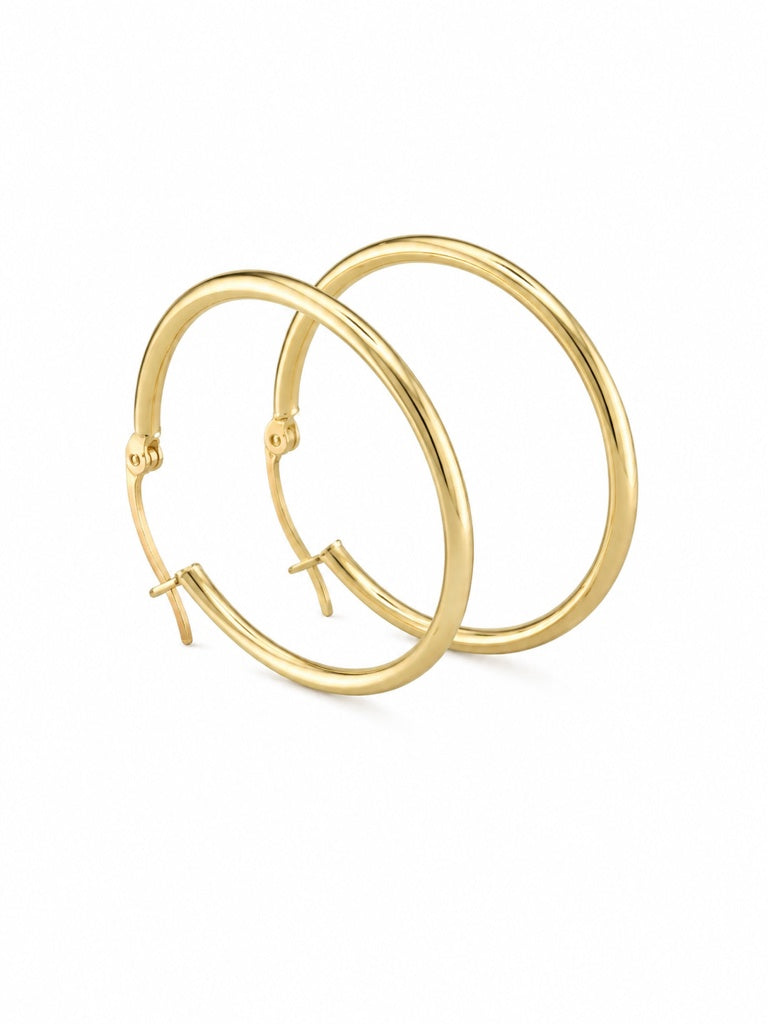 Plain Hoops Earrings
