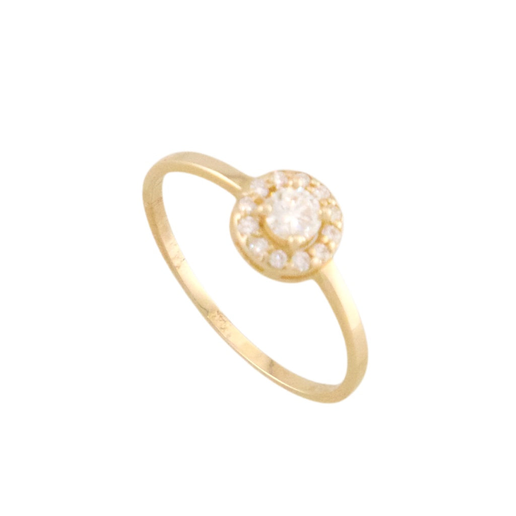Lab Diamond Ring
