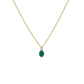 Diamond Emerald Necklace