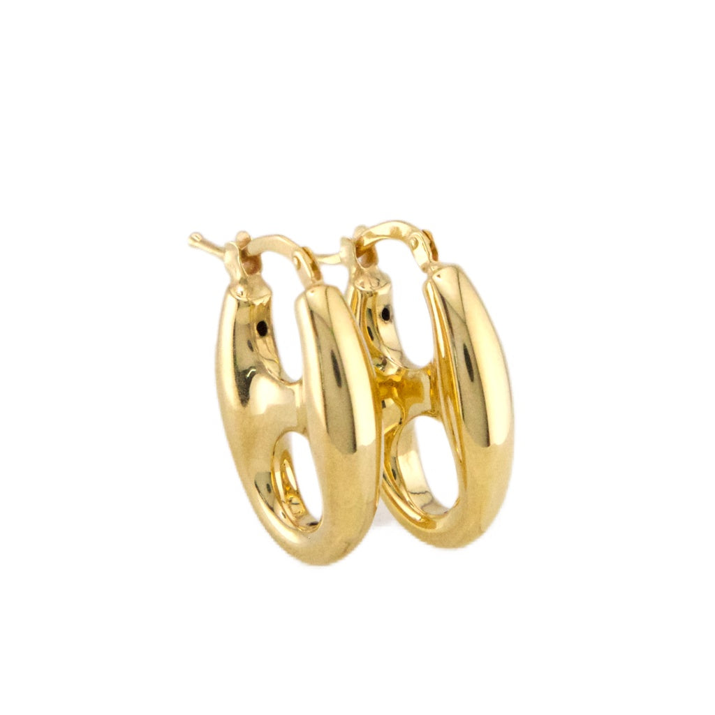 Mariner Puff Stud Earrings
