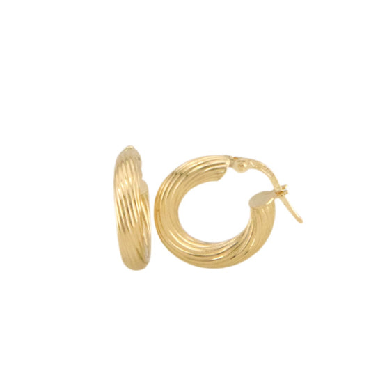 Twisted Hoops Earrings