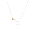 Cross & Angel Necklace
