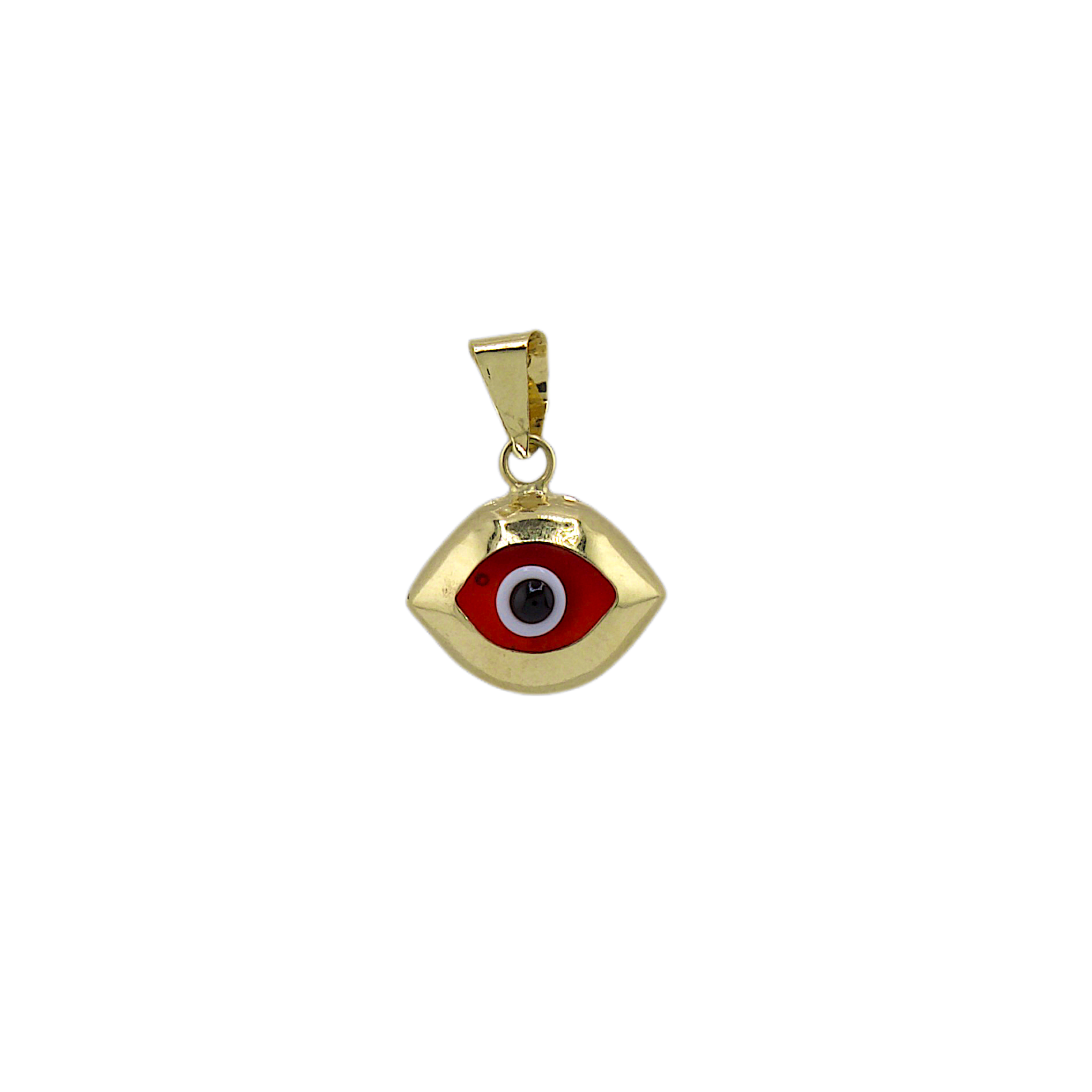 Red Turkish Eye Pendant