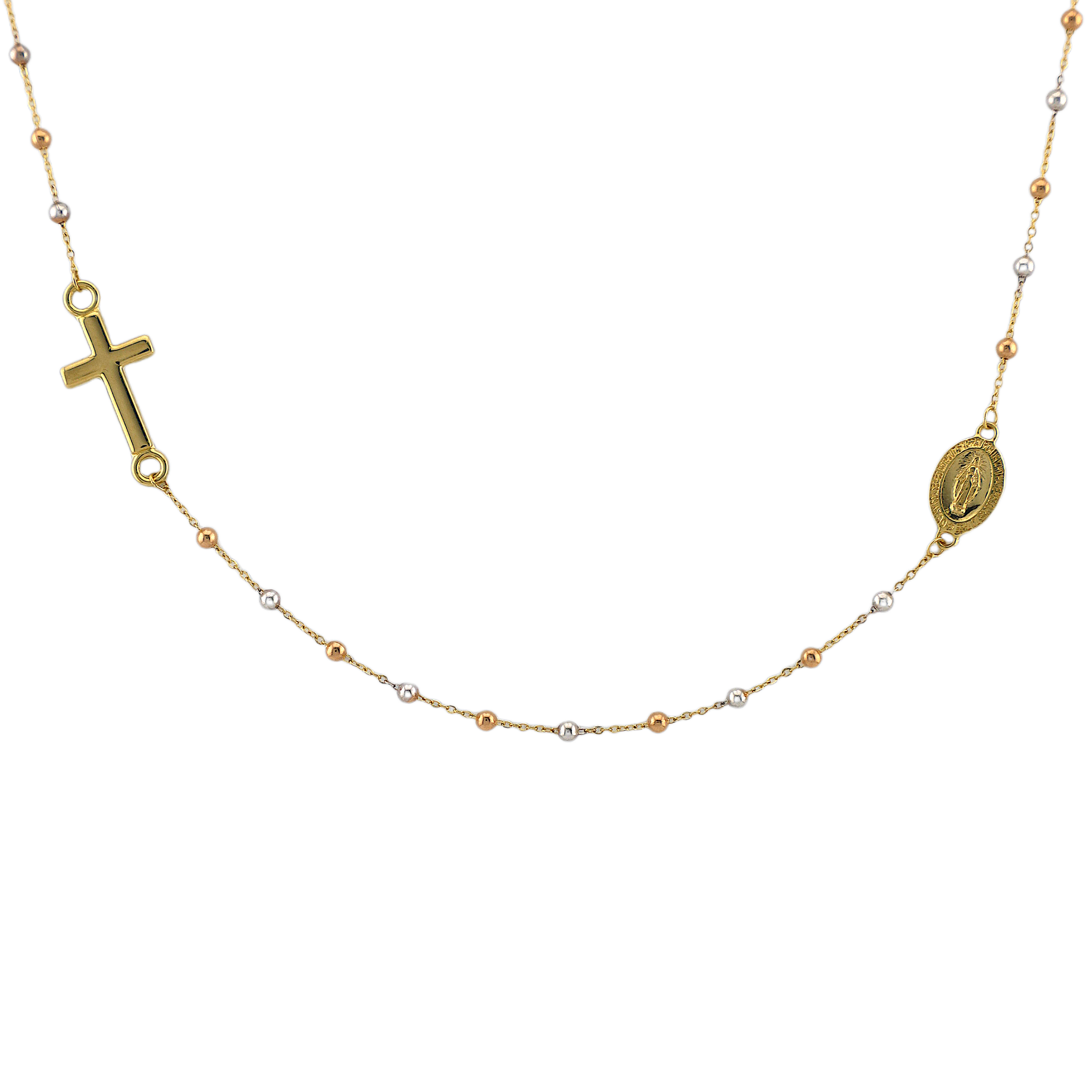 Three Colors Denario Necklace
