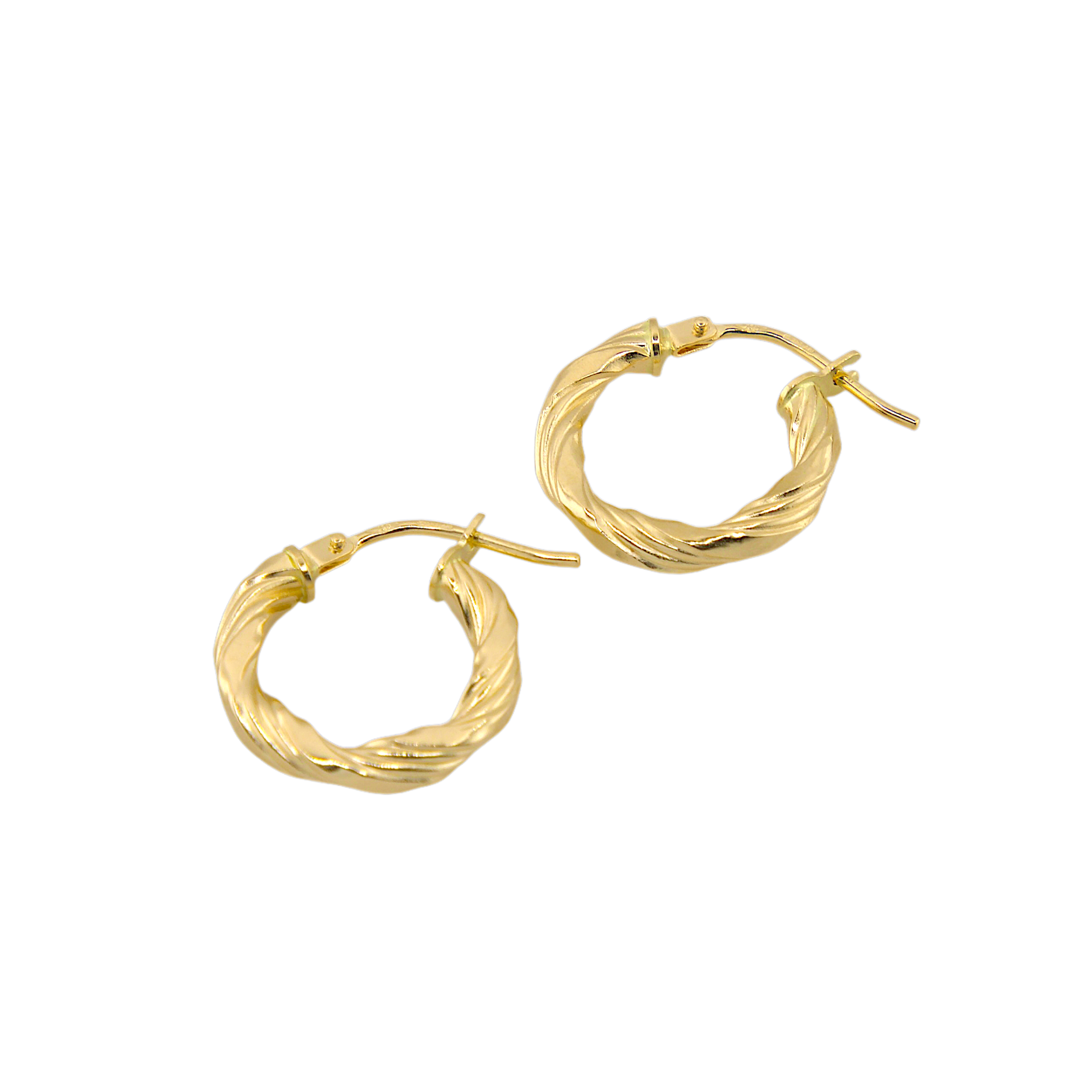 Twisted Hoops Earrings