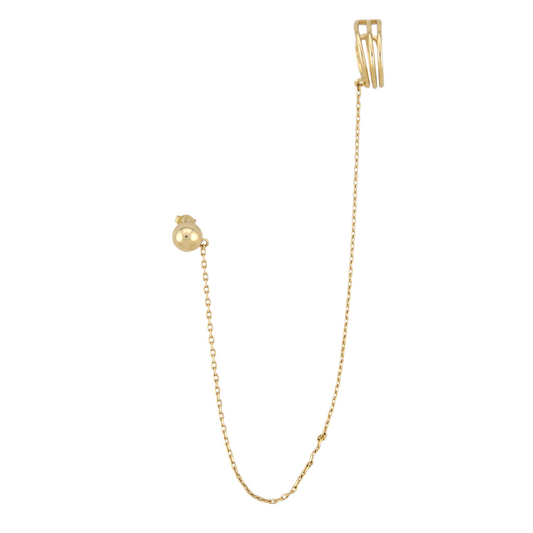 Chain Earcuff Earrings