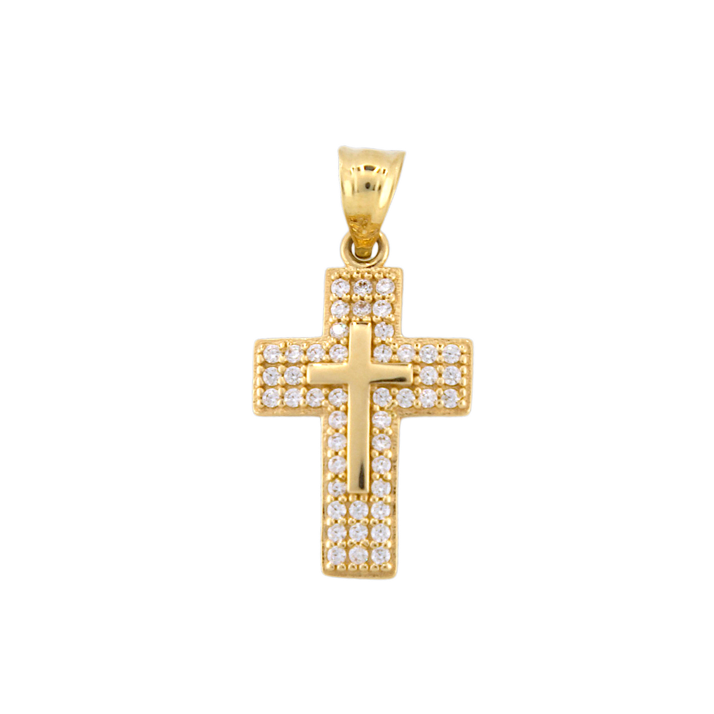 Zirconia Cross Pendant