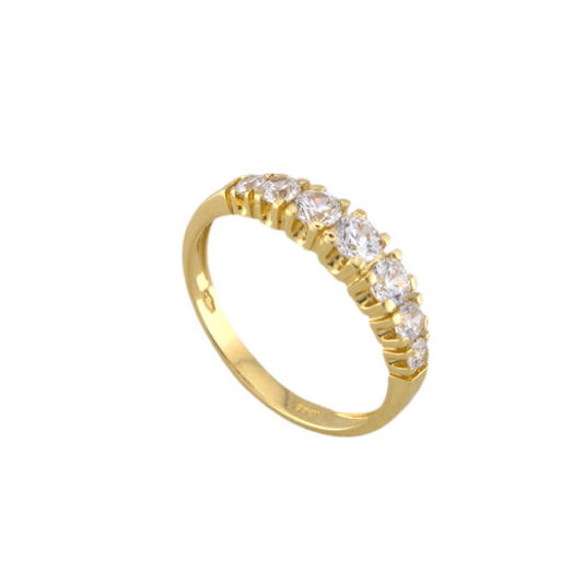 Crown Zirconia Ring