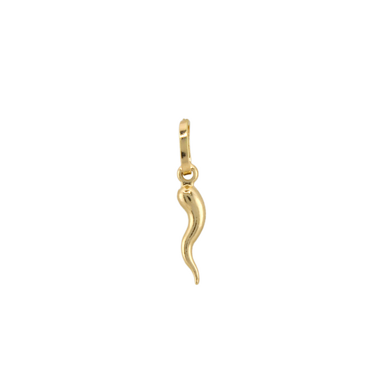 Gold Horn Pendant