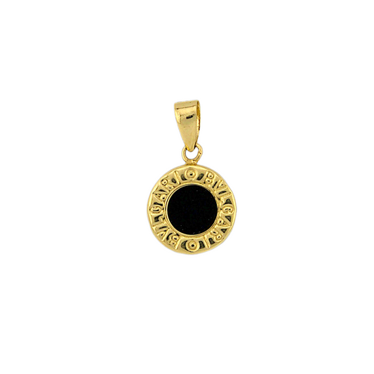 Black & Gold Pendant