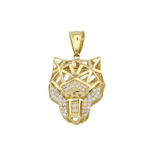 Lion Zirconia Pendant