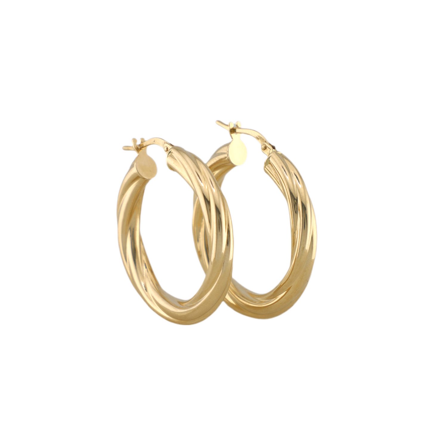 Twisted Hoops Earrings