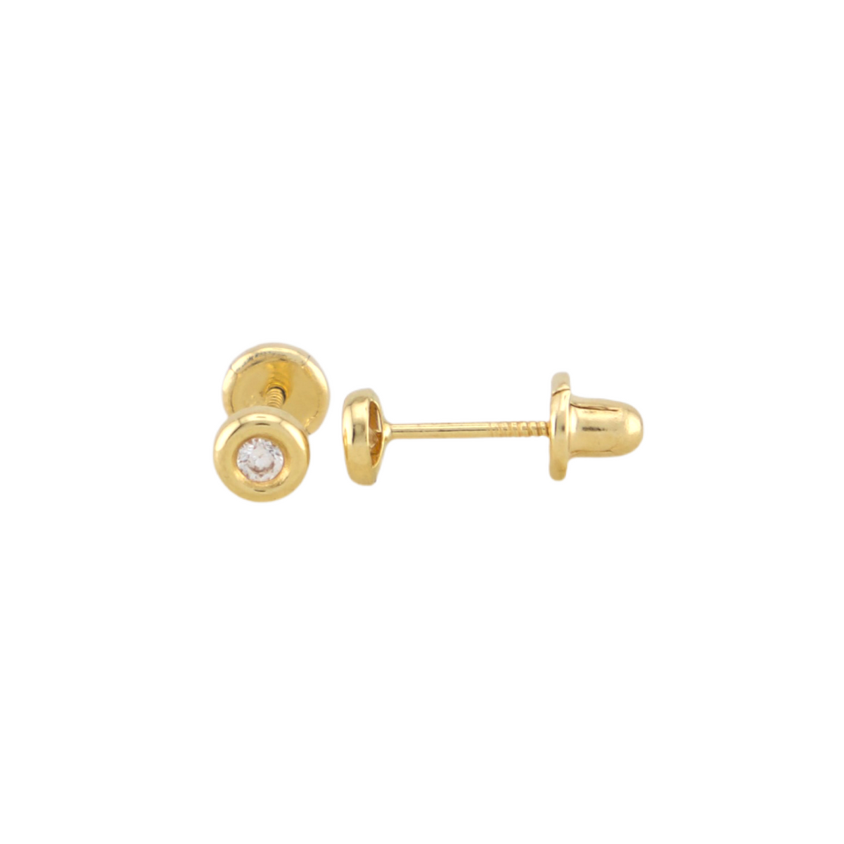 Pendiente Cuadrado con Zirconia