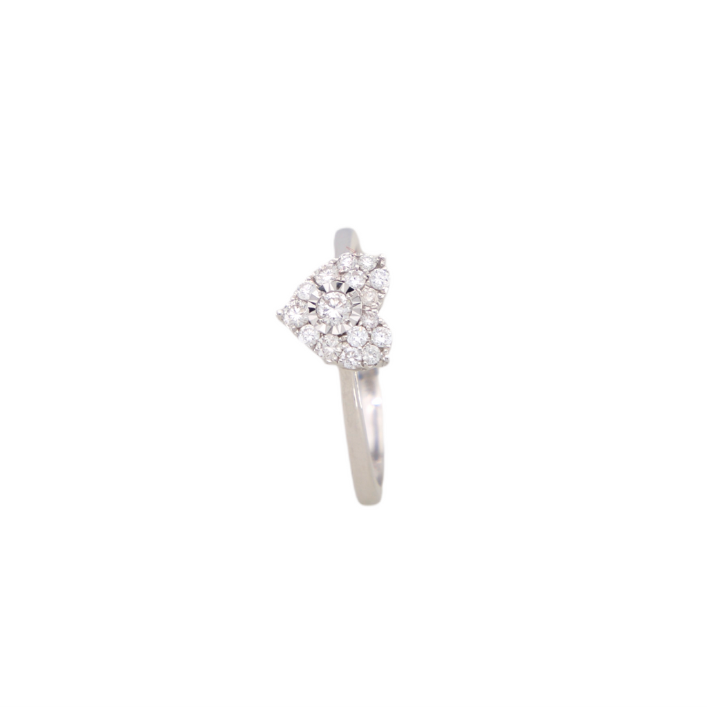 Heart Diamond Ring