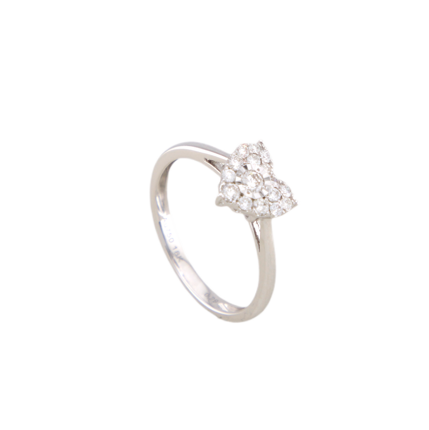 Heart Diamond Ring