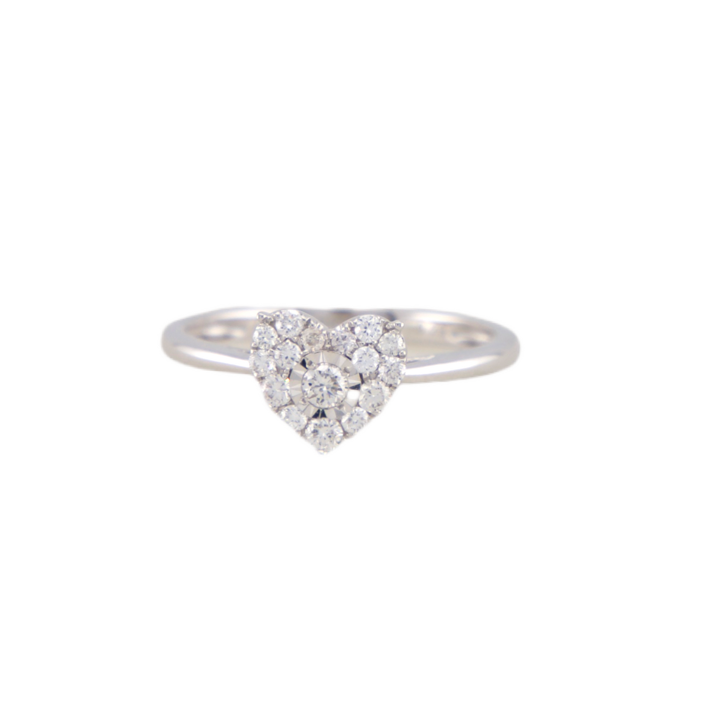 Heart Diamond Ring