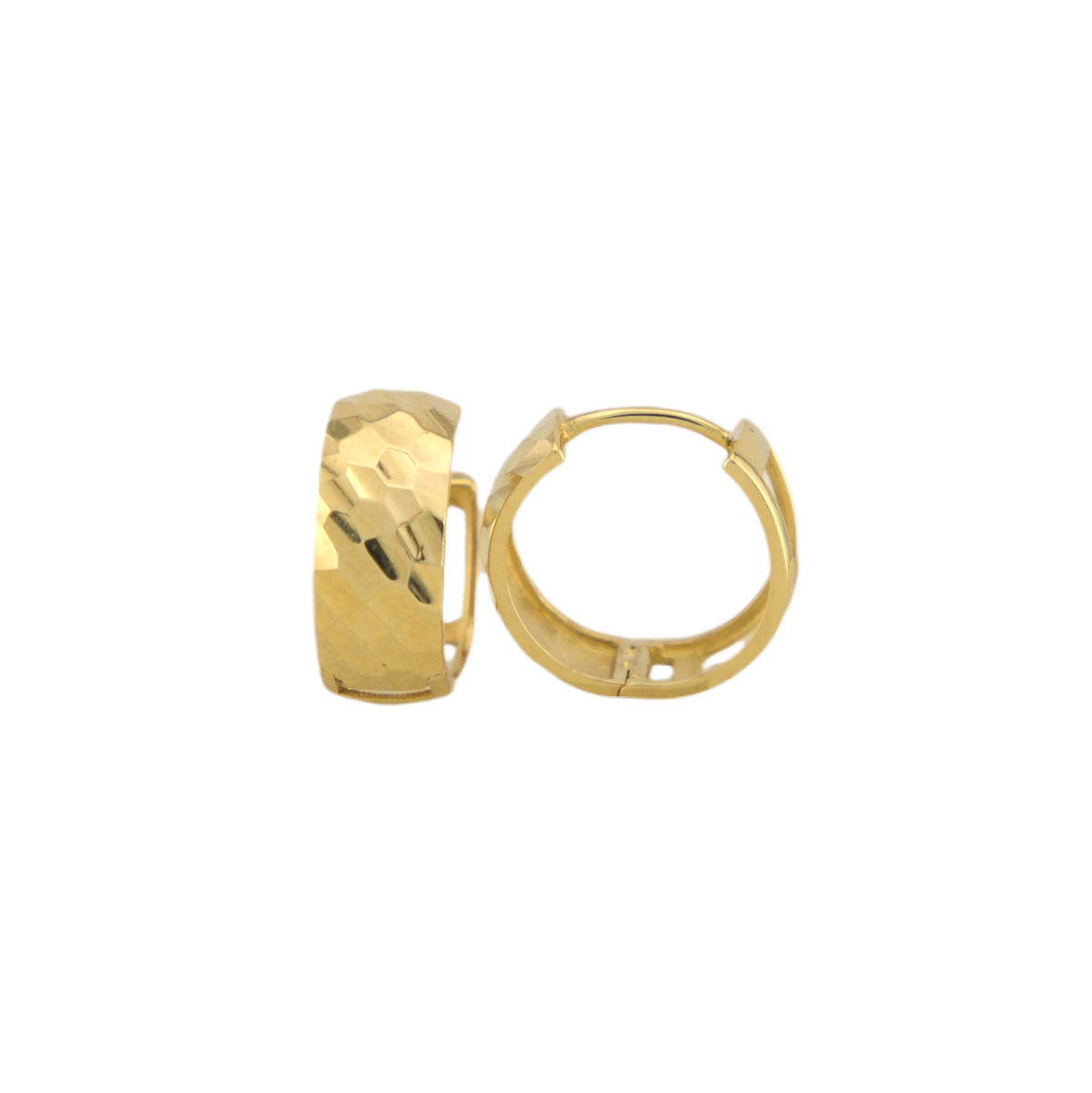 Texture Hoops Earrings