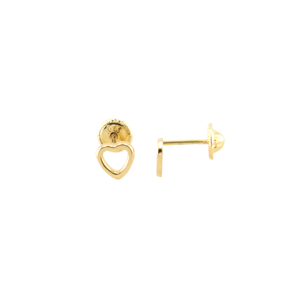 Heart Stud Earrings