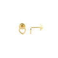 Heart Stud Earrings