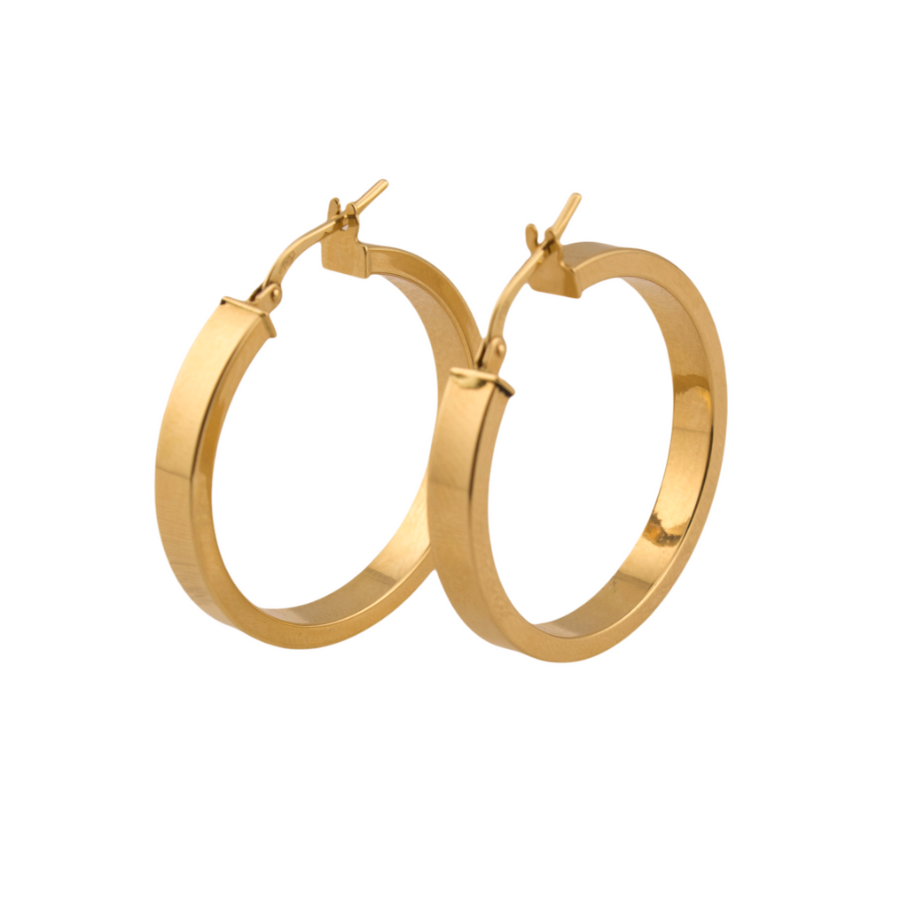 Fancy Hoop Earrings