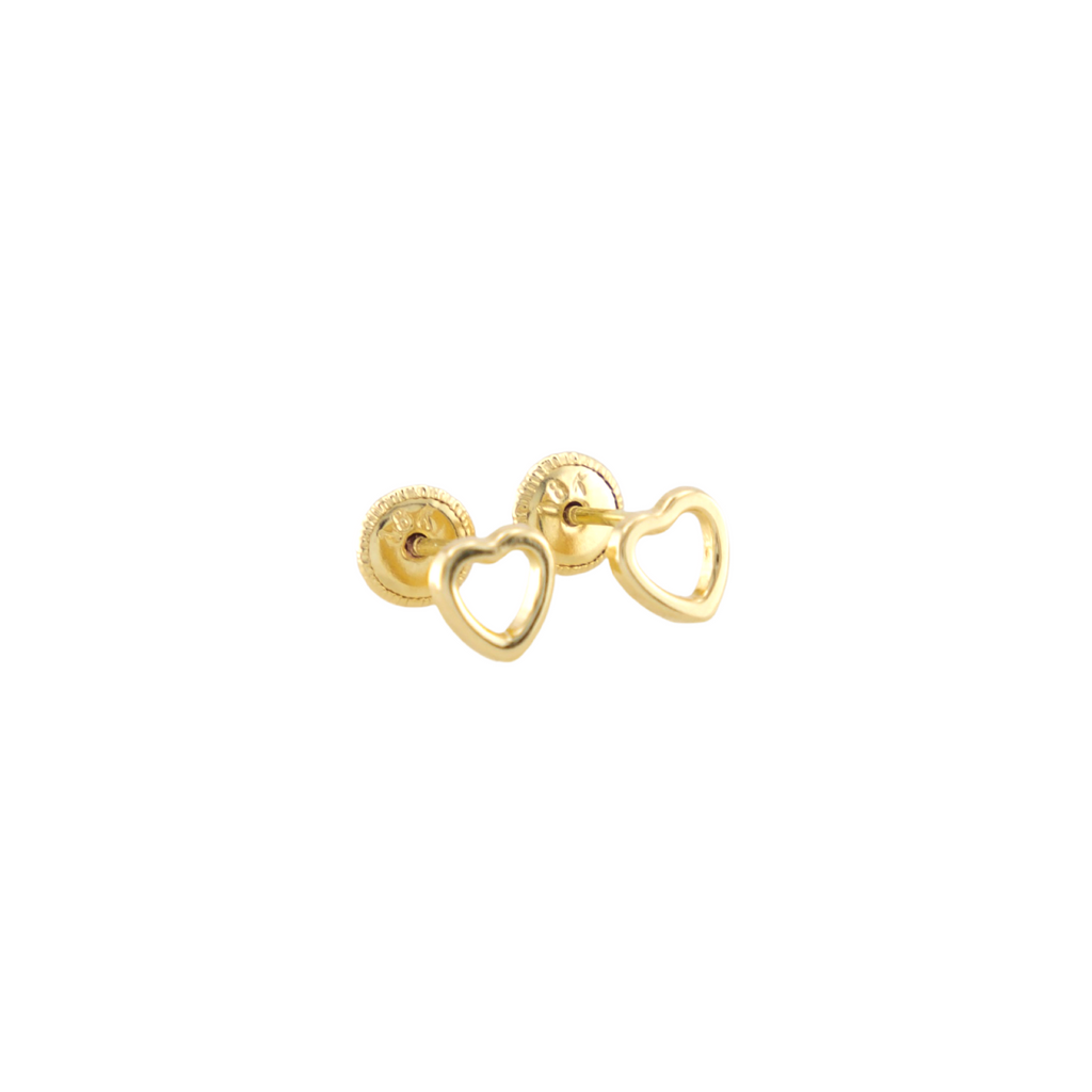 Heart Stud Earrings