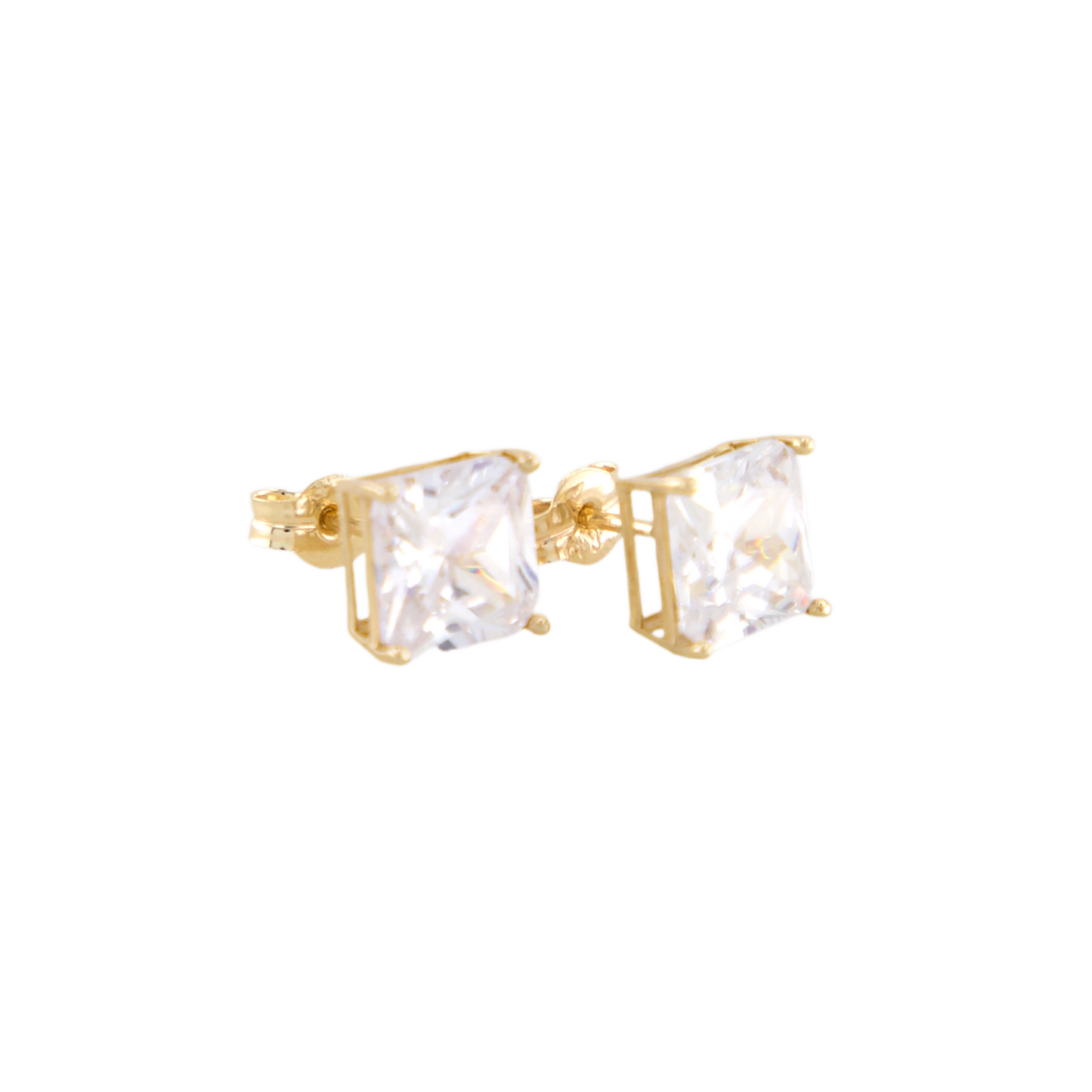 Square Men Stud Earrings