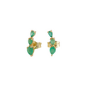 Emerald Stud Earrings