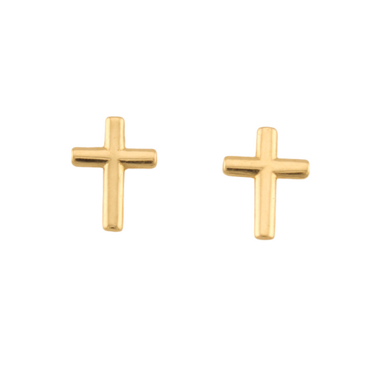 Simple Cross Stud Earring