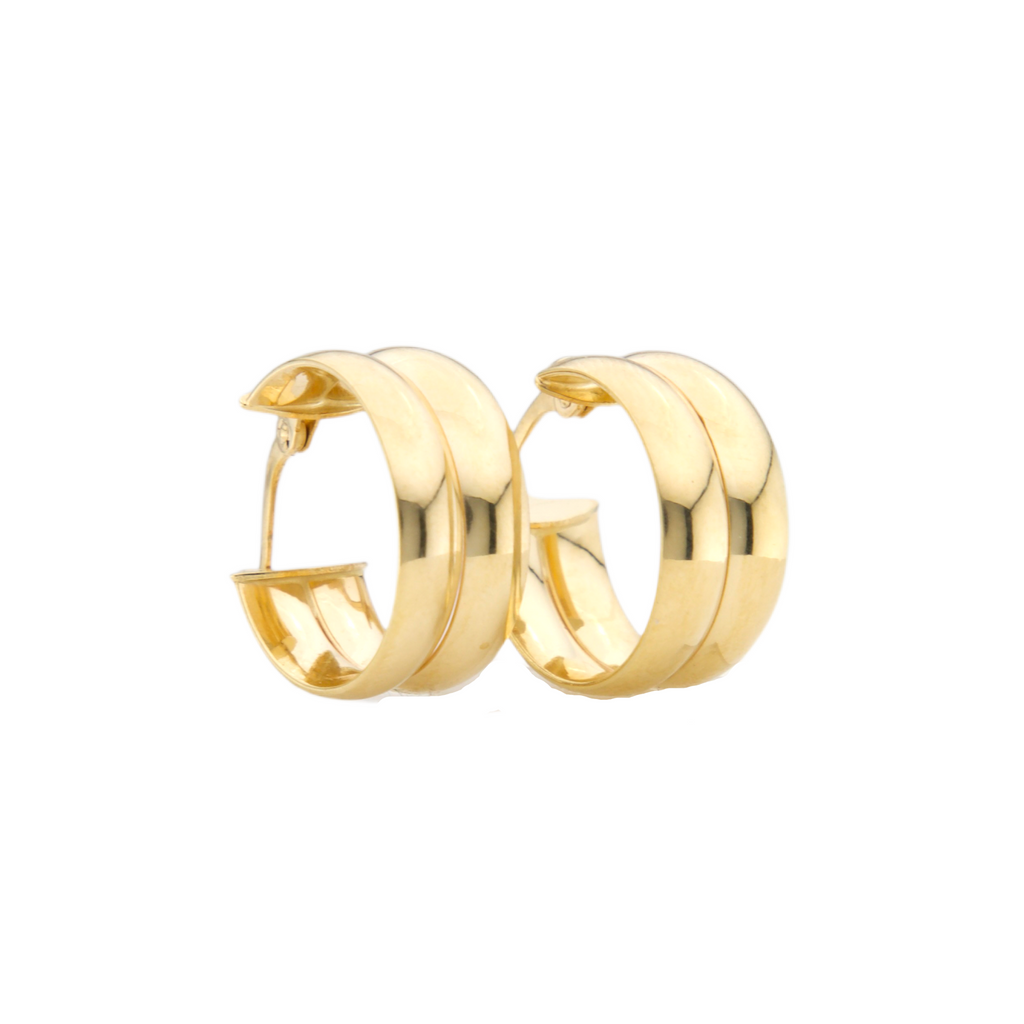 Two Lines Hoops Earrings