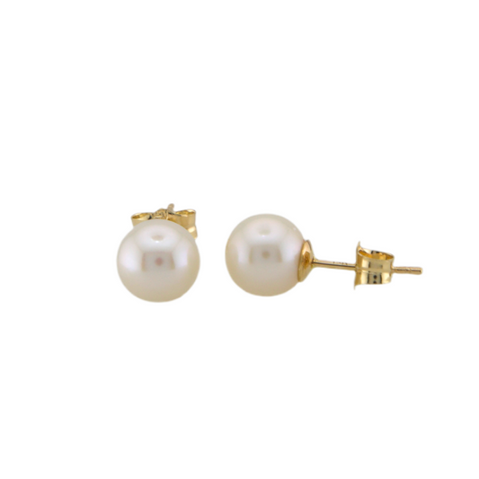 Pearl Stud Earrings