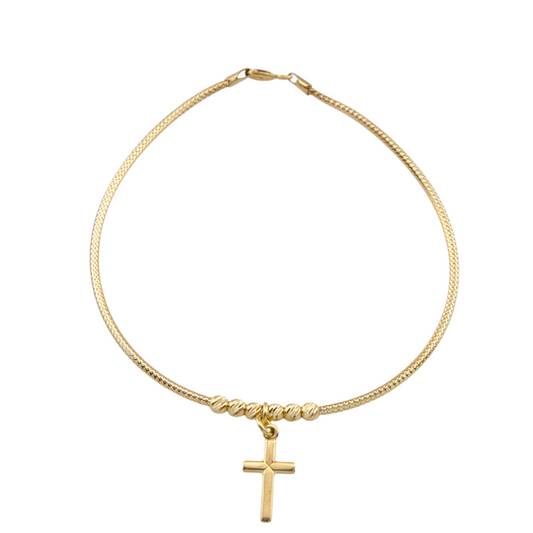 Flex Link Cross  Bracelet
