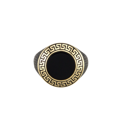 Black Zirconia Men Ring