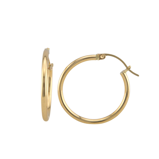 Plain Hoops Earrings