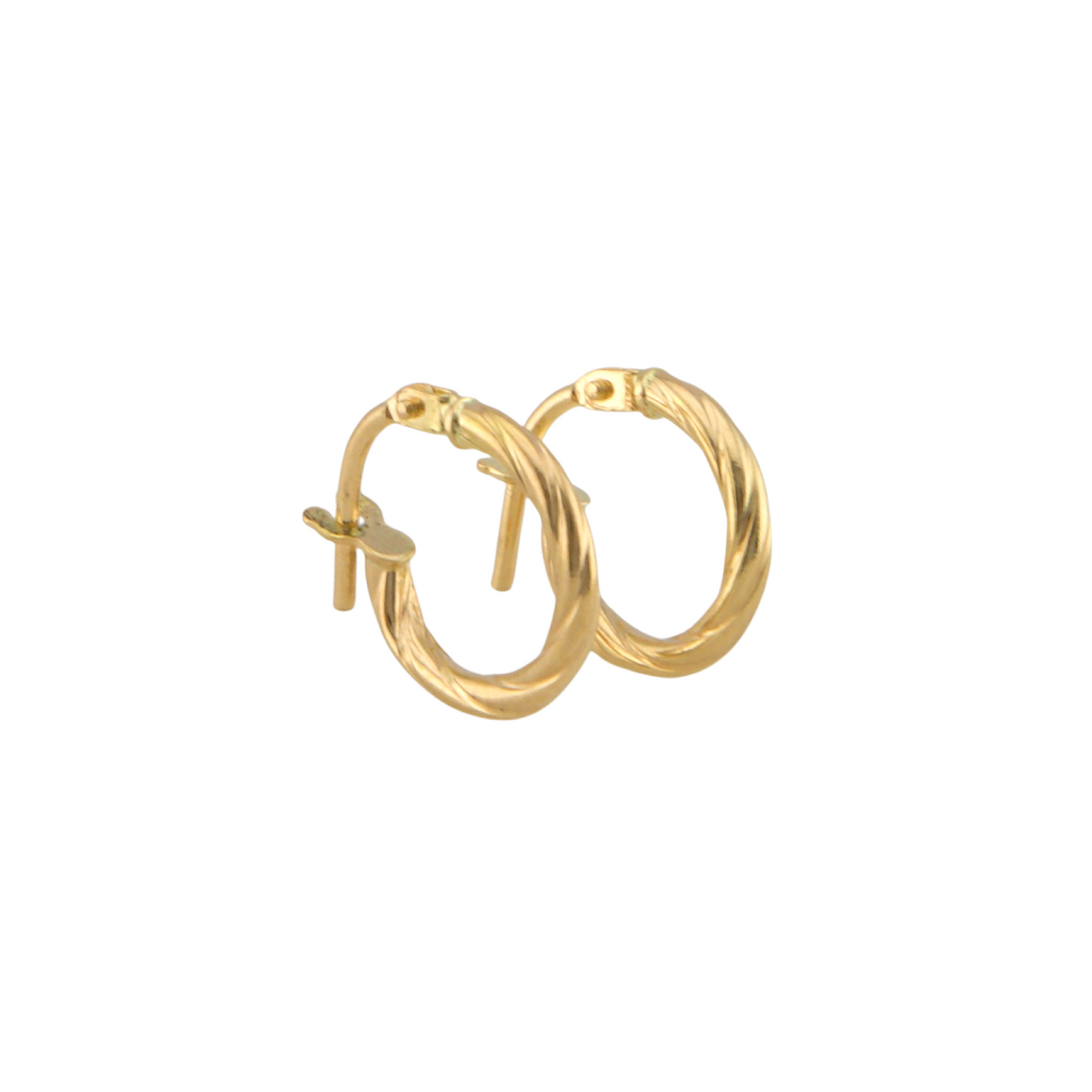 Twisted Hoops Earrings