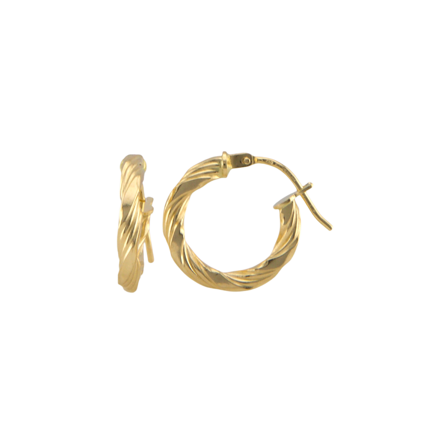 Twisted Hoops Earrings